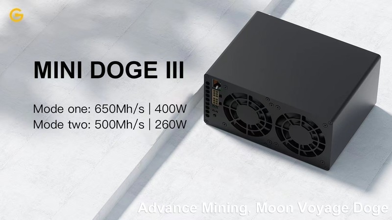 一款金贝Mini DOGE lll一台高效且低功耗的矿机