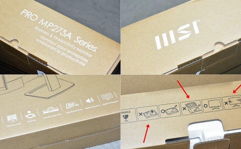 超越白宫严选 微星PRO MP273A全能27寸Full HD质价比显示器不仅仅是商务