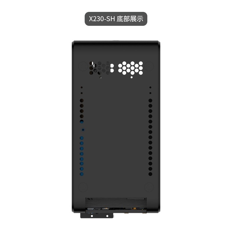 观注X230-SH 铝合金迷你ITX机箱 1U小主机机箱