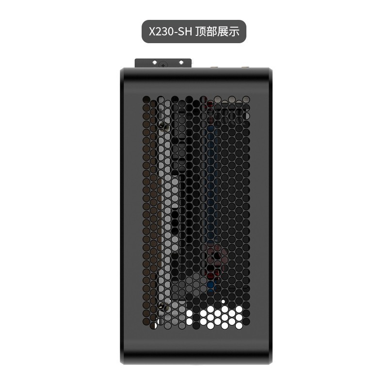 观注X230-SH 铝合金迷你ITX机箱 1U小主机机箱