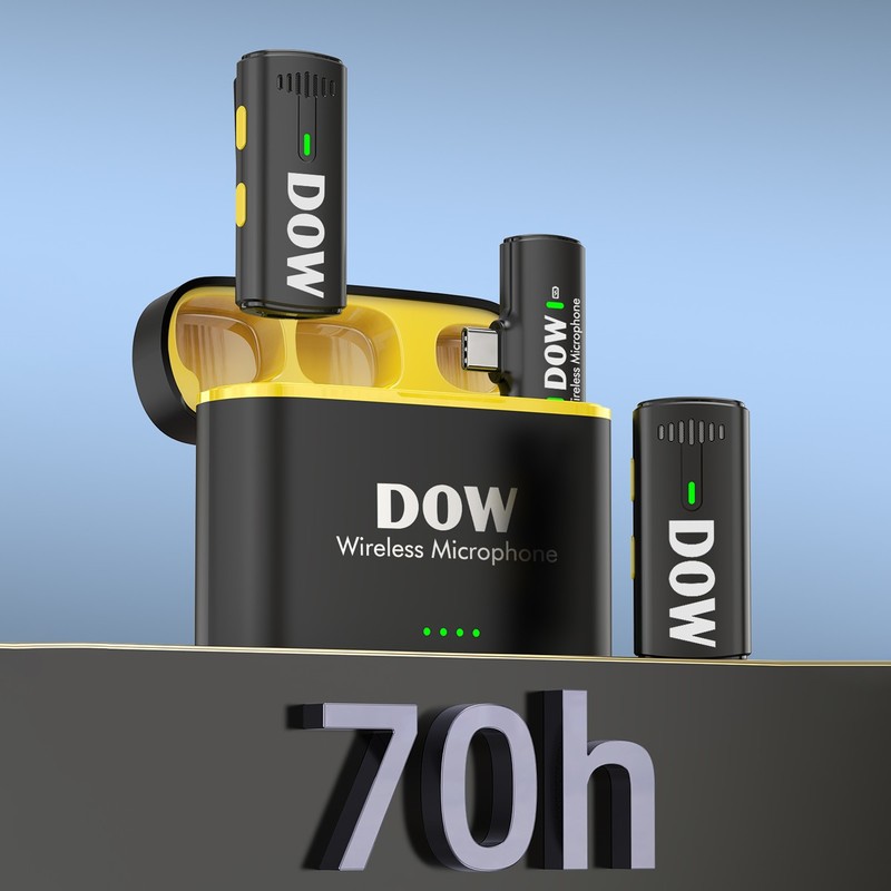 不比大疆无线领夹麦差的多维无线领夹麦：收音干净，更小巧！