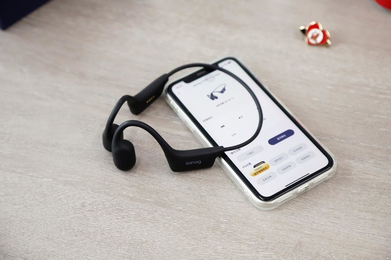 自带内存，360°全景音加持，SANAG塞那 A31S气传导蓝牙耳机开箱