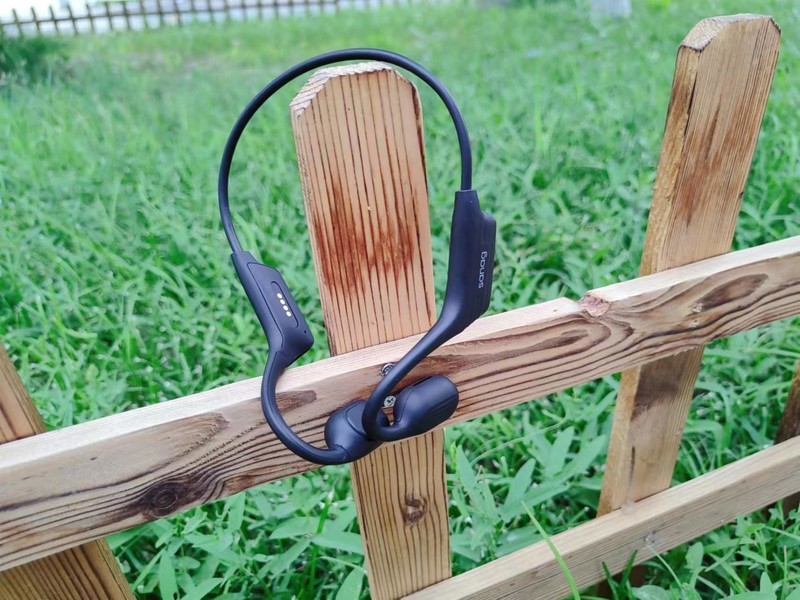 自带内存，360°全景音加持，SANAG塞那 A31S气传导蓝牙耳机开箱