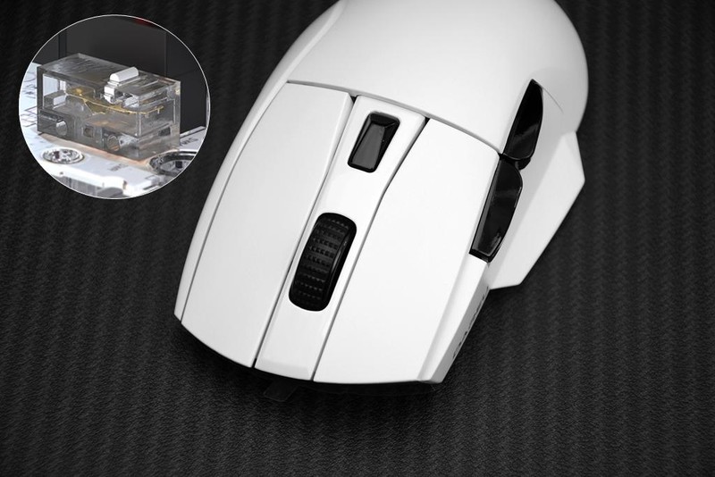 透明底壳、无线三模、279元，达尔优A955三模无线鼠标开箱