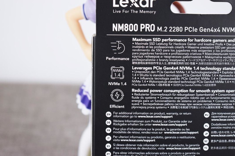 雷克沙NM800PRO 2TB固态硬盘开箱评测：4.0时代的顶级性能方案