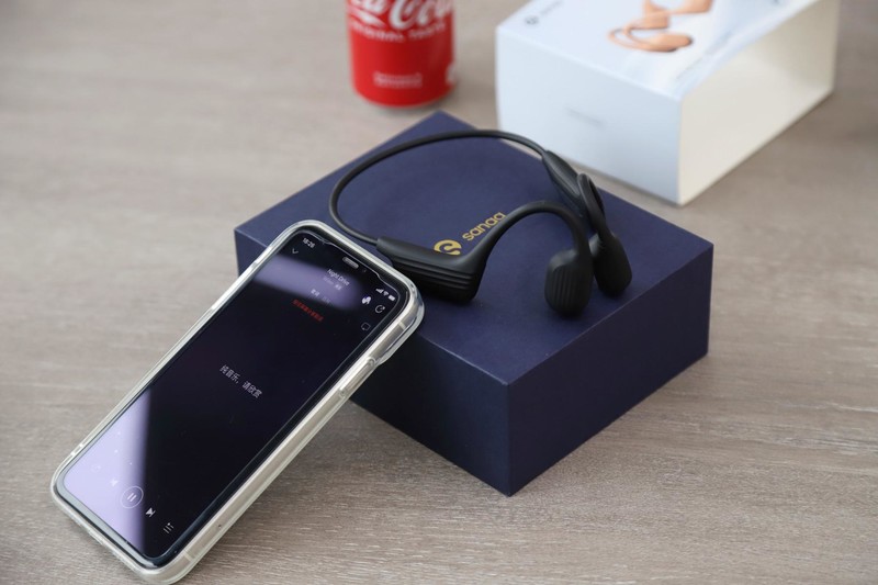 自带内存，360°全景音加持，SANAG塞那 A31S气传导蓝牙耳机开箱