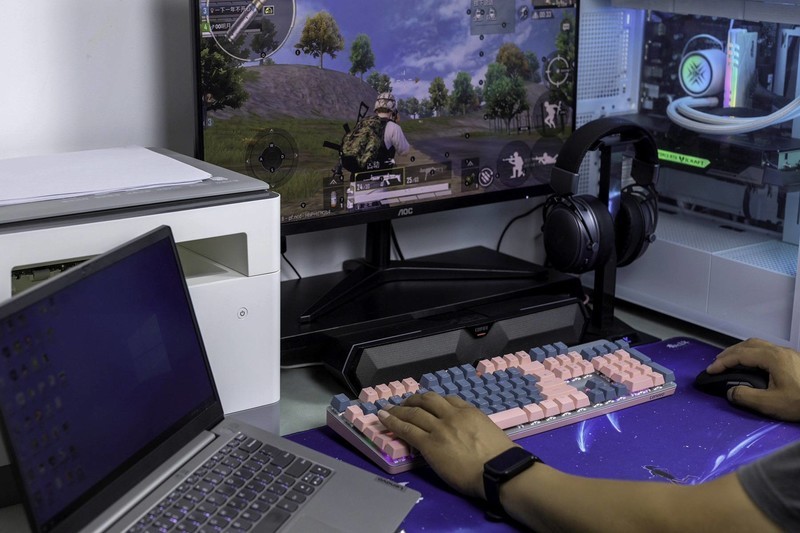 100元的机械键盘是什么样的体验，联想有线机械键盘MK5评测