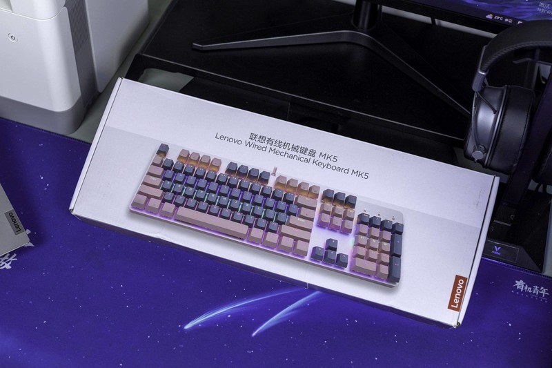 100元的机械键盘是什么样的体验，联想有线机械键盘MK5评测
