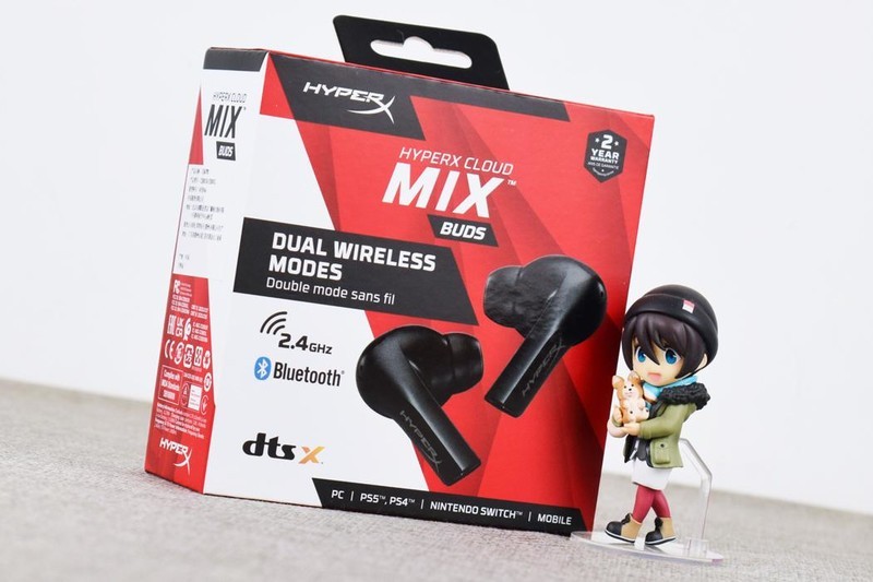 极度未知HyperX天际游戏耳机开箱试玩：真无线也能超低延迟