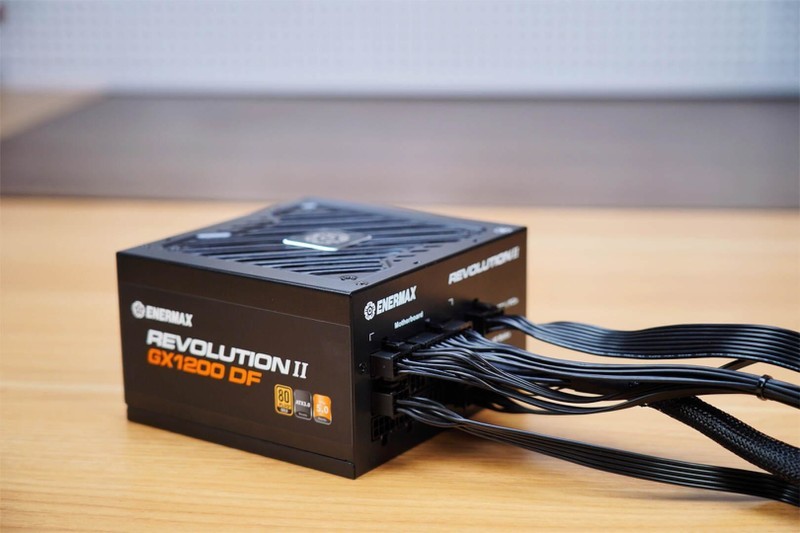 ATX 3.0、逆转弹尘、100-240V宽幅电压，安耐美GX1200W DF电源分享