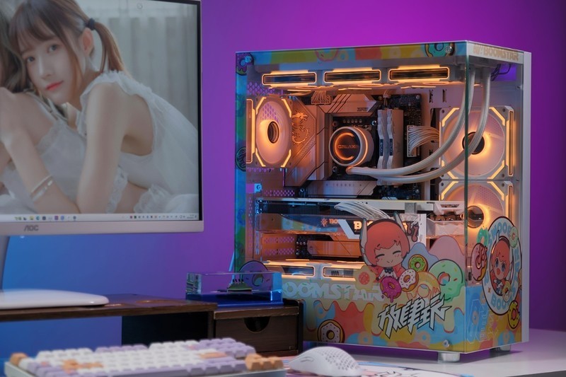 装机佬七夕必备撩妹技能：高性能萌系主题定制主机送给心仪的Ta