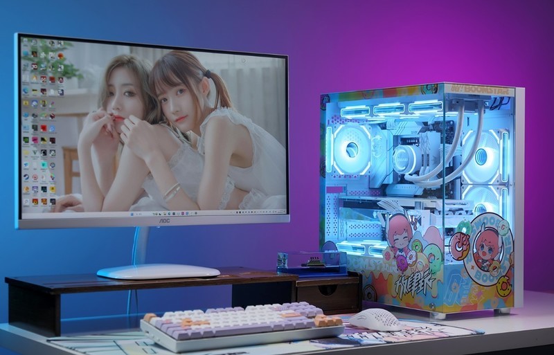 装机佬七夕必备撩妹技能：高性能萌系主题定制主机送给心仪的Ta