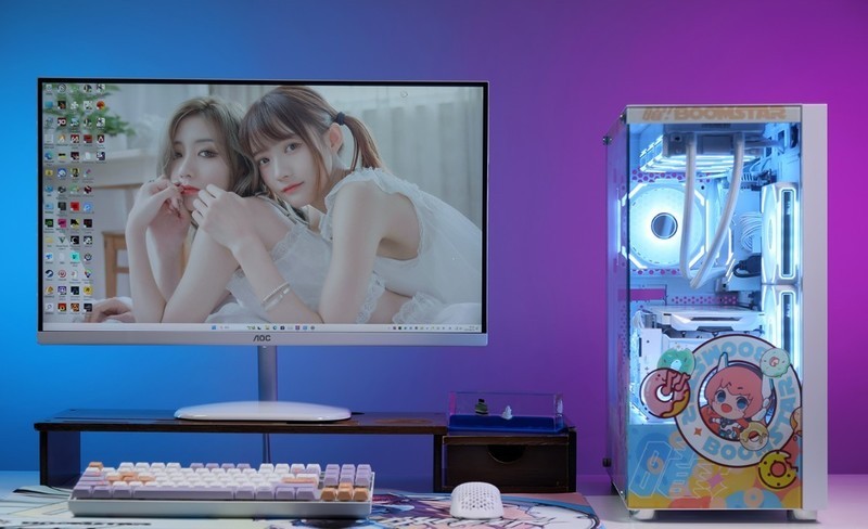 装机佬七夕必备撩妹技能：高性能萌系主题定制主机送给心仪的Ta