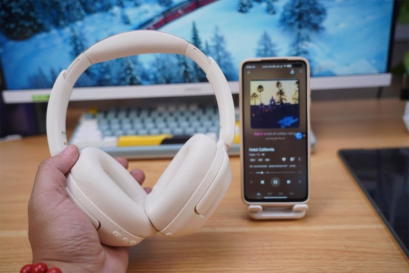 灵野G6头戴式降噪耳机：无线连接，智能降噪，HiFi音质、随心所欲