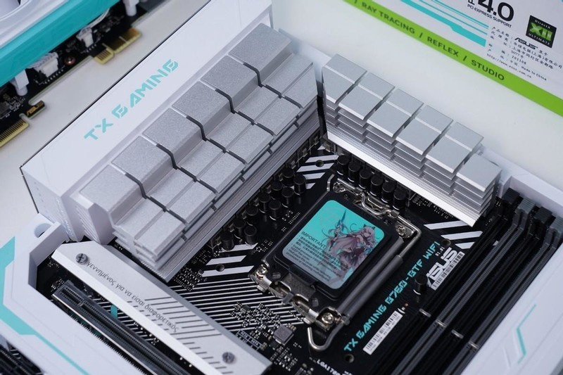 探索背插2.0：i5-13490F+B760 BTF海景房无线装机之旅