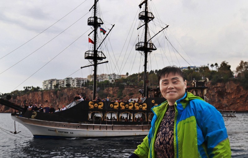 土耳其安塔利亚船游地中海(二}