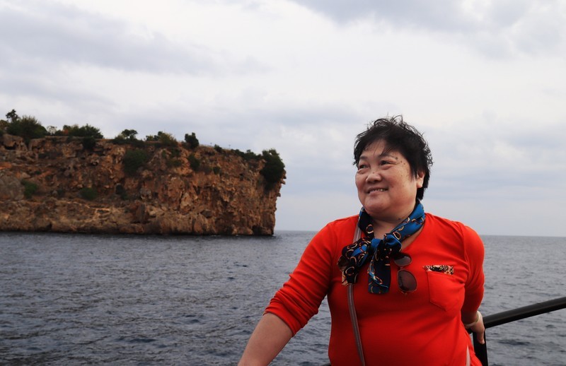 土耳其安塔利亚船游地中海(二}