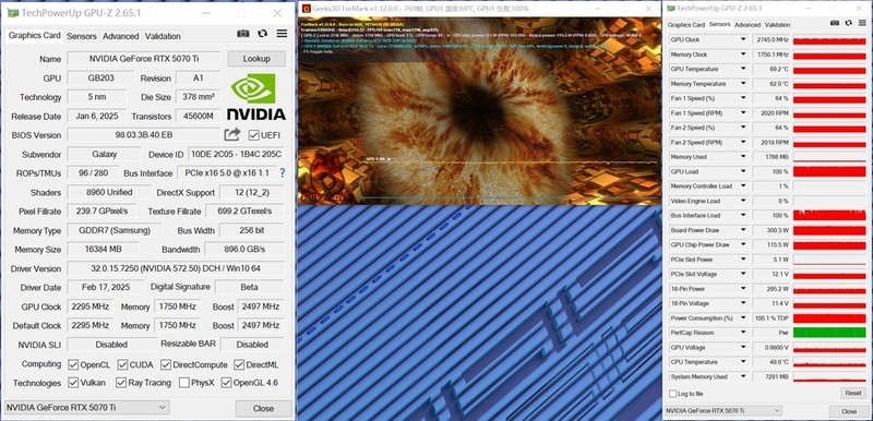 利刃出鞘 影驰圣刃RTX 5070Ti 实测分享