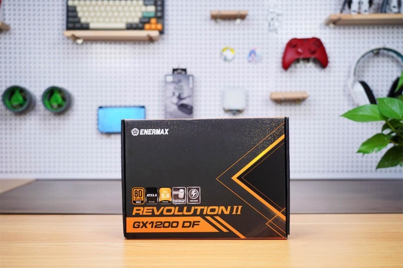 ATX 3.0、逆转弹尘、100-240V宽幅电压，安耐美GX1200W DF电源分享