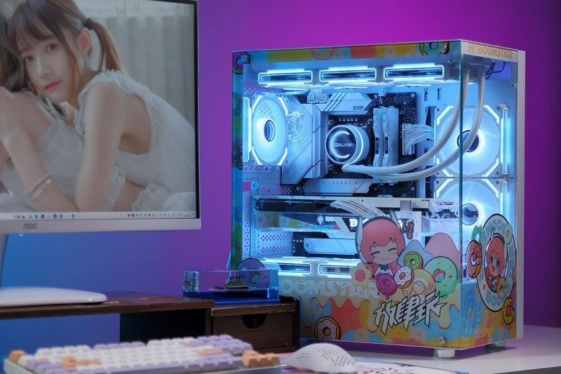 装机佬七夕必备撩妹技能：高性能萌系主题定制主机送给心仪的Ta