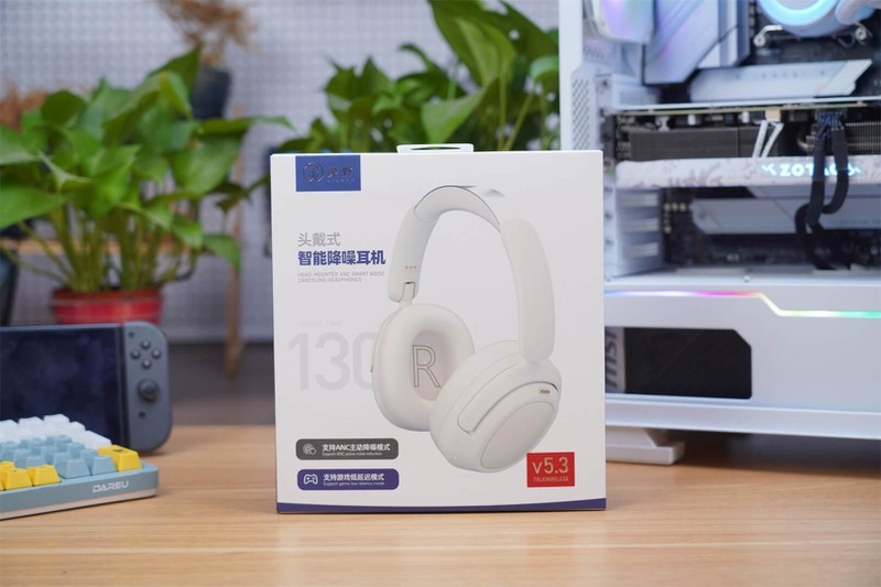 灵野G6头戴式降噪耳机：无线连接，智能降噪，HiFi音质、随心所欲