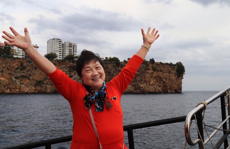 土耳其安塔利亚船游地中海(二}
