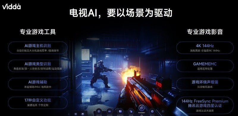 Vidda发布X 2025系列新品——能和你聊天、练英语口语的AI电视来了