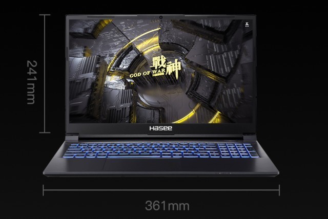 神舟战神Z7游戏本真发威：12代i7配合3050显卡，价格不到5400块