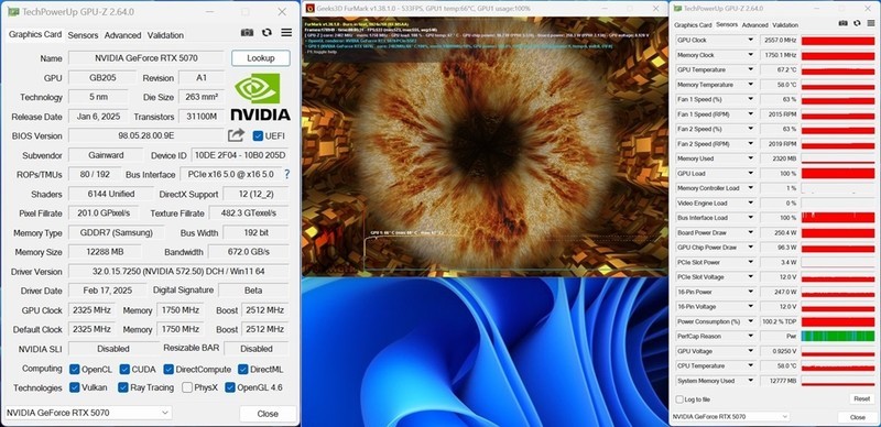 稳坐头把交椅 耕升GeForce RTX5070追风 实测分享
