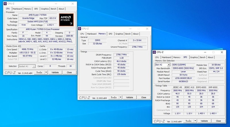 雷克沙Ares战神之翼DDR5 6000 32G内存套装评测：AMD平台低延迟伴侣