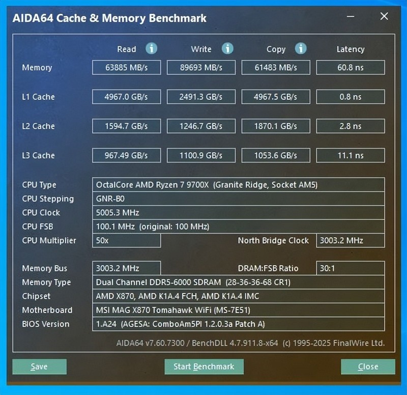 雷克沙Ares战神之翼DDR5 6000 32G内存套装评测：AMD平台低延迟伴侣