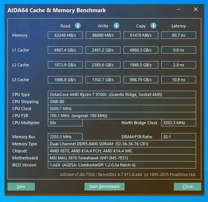 雷克沙Ares战神之翼DDR5 6000 32G内存套装评测：AMD平台低延迟伴侣
