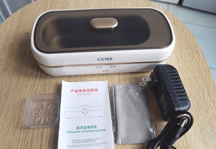 小物件里的污垢怎么洗？希亦CG声波清洗机，用声波魔法打败污垢
