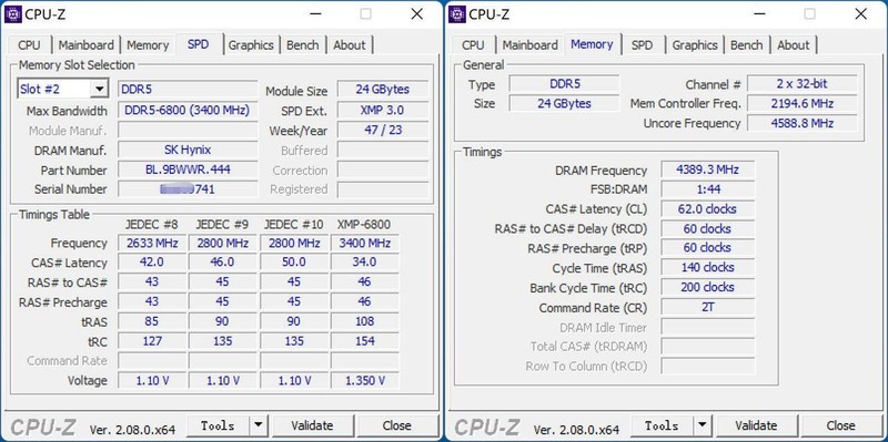 性能容量颜值我全都要，宏碁掠夺者 冰刃DDR5 6800 24G×2内存体验分享