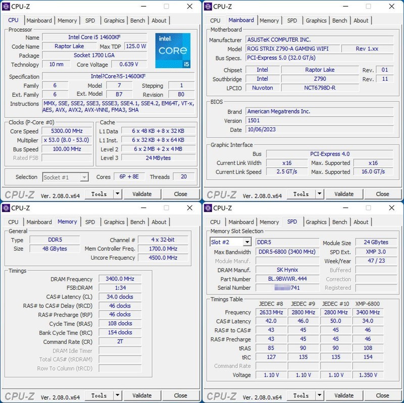 性能容量颜值我全都要，宏碁掠夺者 冰刃DDR5 6800 24G×2内存体验分享