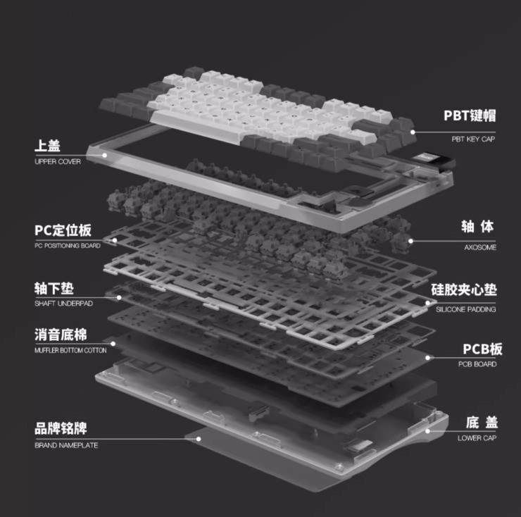 Darmoshark 达摩鲨 K8键盘简短开箱以及测评