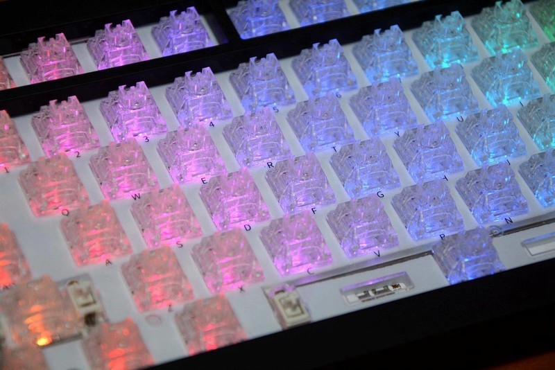 这才叫真正的全透明轴！高透亮、无杂色，TTC冰轴上手体验