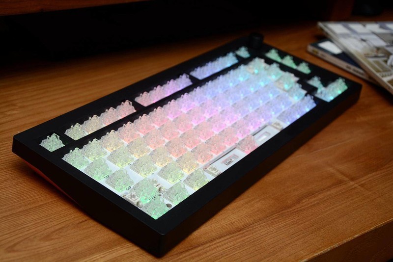 这才叫真正的全透明轴！高透亮、无杂色，TTC冰轴上手体验