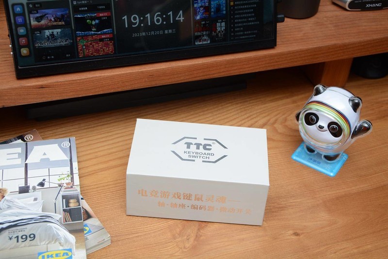 这才叫真正的全透明轴！高透亮、无杂色，TTC冰轴上手体验