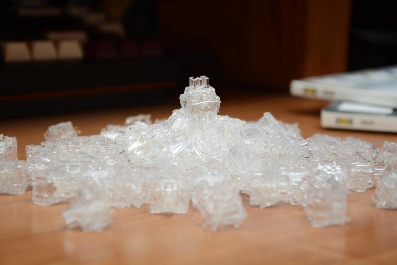 这才叫真正的全透明轴！高透亮、无杂色，TTC冰轴上手体验