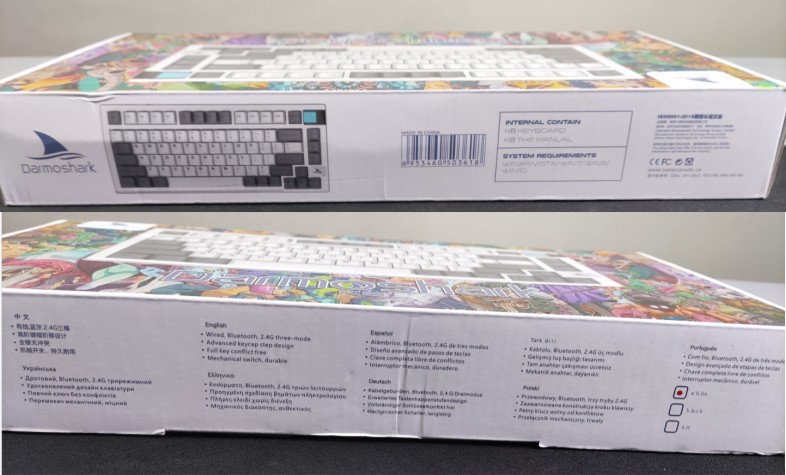 Darmoshark 达摩鲨 K8键盘简短开箱以及测评