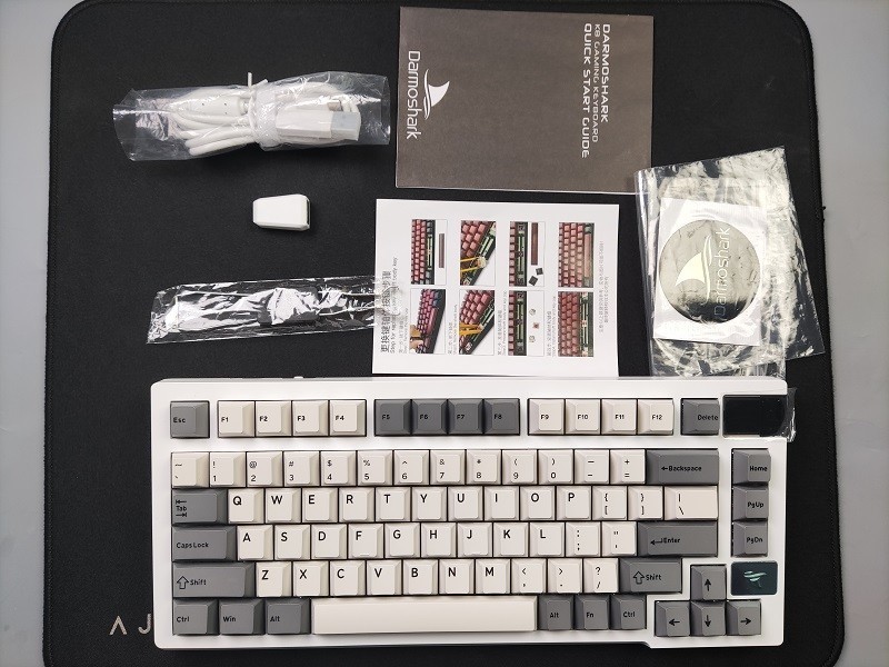 Darmoshark 达摩鲨 K8键盘简短开箱以及测评