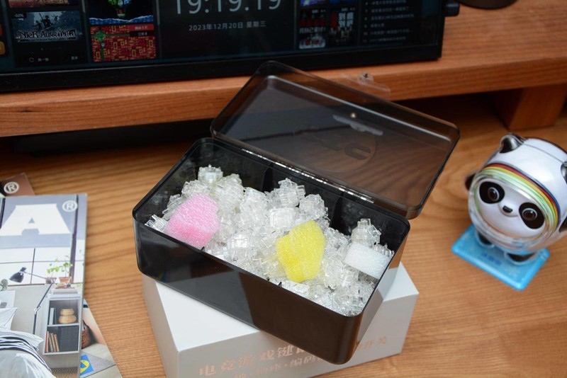 这才叫真正的全透明轴！高透亮、无杂色，TTC冰轴上手体验