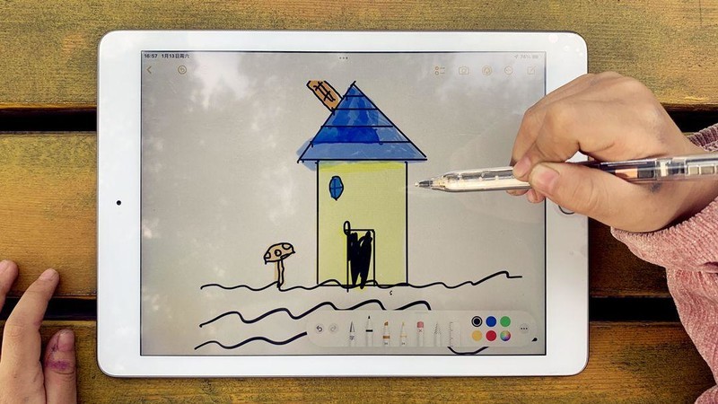 因为它我退掉了ApplePencil，这支西圣电容笔作为百元平替很合格