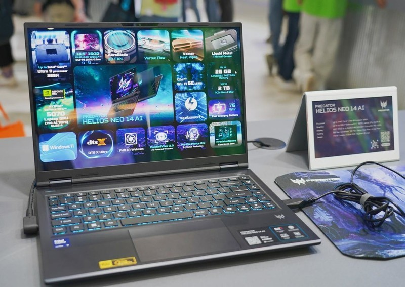 Computex 2025: 宏碁展示完整AIPC生态体系和最新创新科技成果