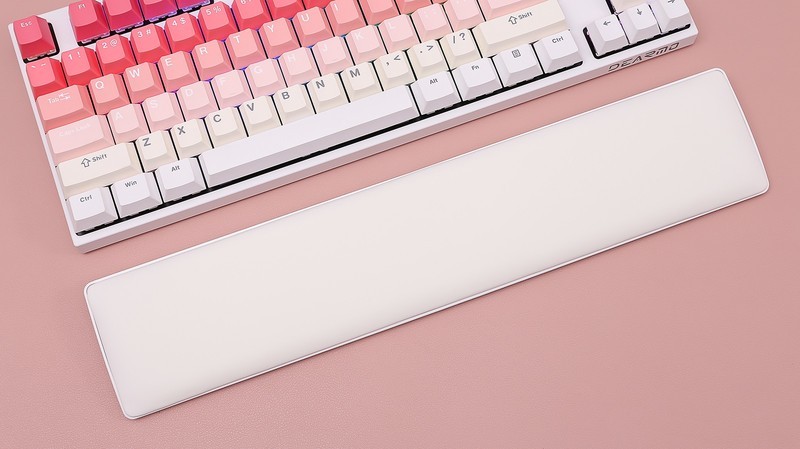 都市丽人的选择，简约干练精美，迪摩F87三模机械键盘