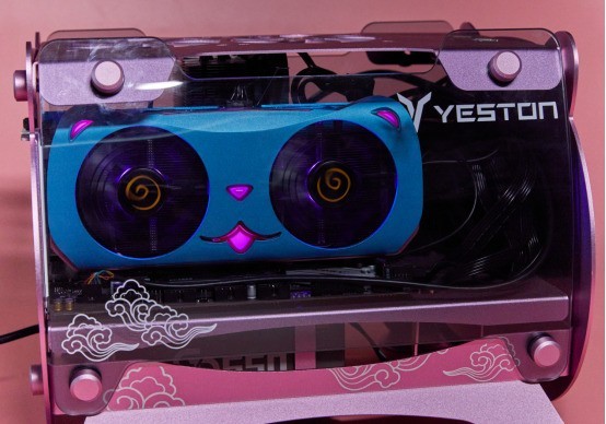 开箱测评喵喵主题甜品卡：盈通RTX 4060Ti-8GB D6萌宠