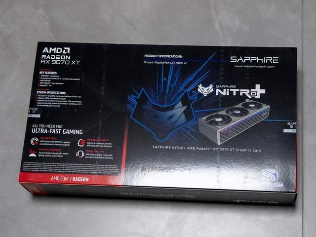 更帅更强的搅局者，蓝宝石 氮动 RX 9070XT OC显卡首发测评
