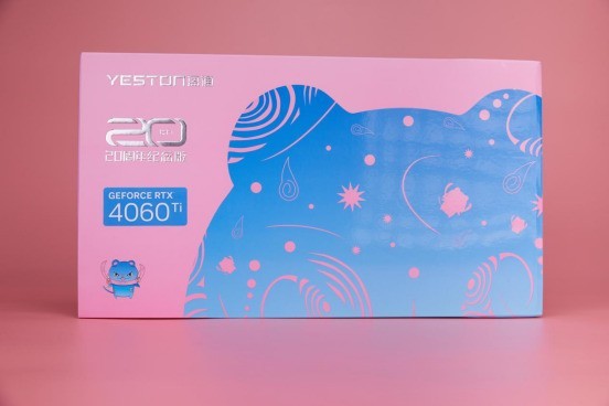 开箱测评喵喵主题甜品卡：盈通RTX 4060Ti-8GB D6萌宠