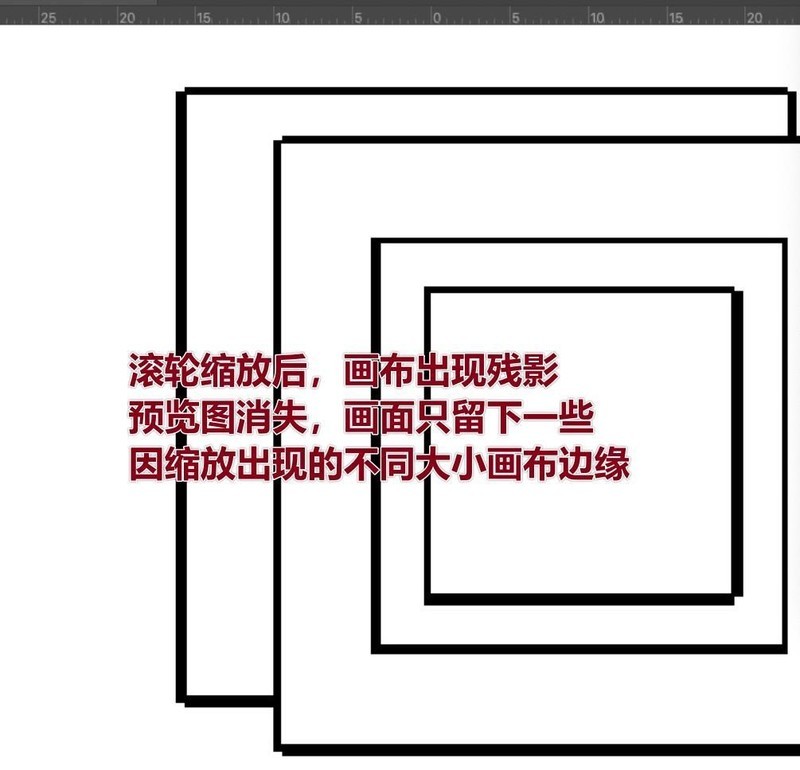Adobe Photoshop 2022缩放画布时，卡顿拖影残影怎么办？